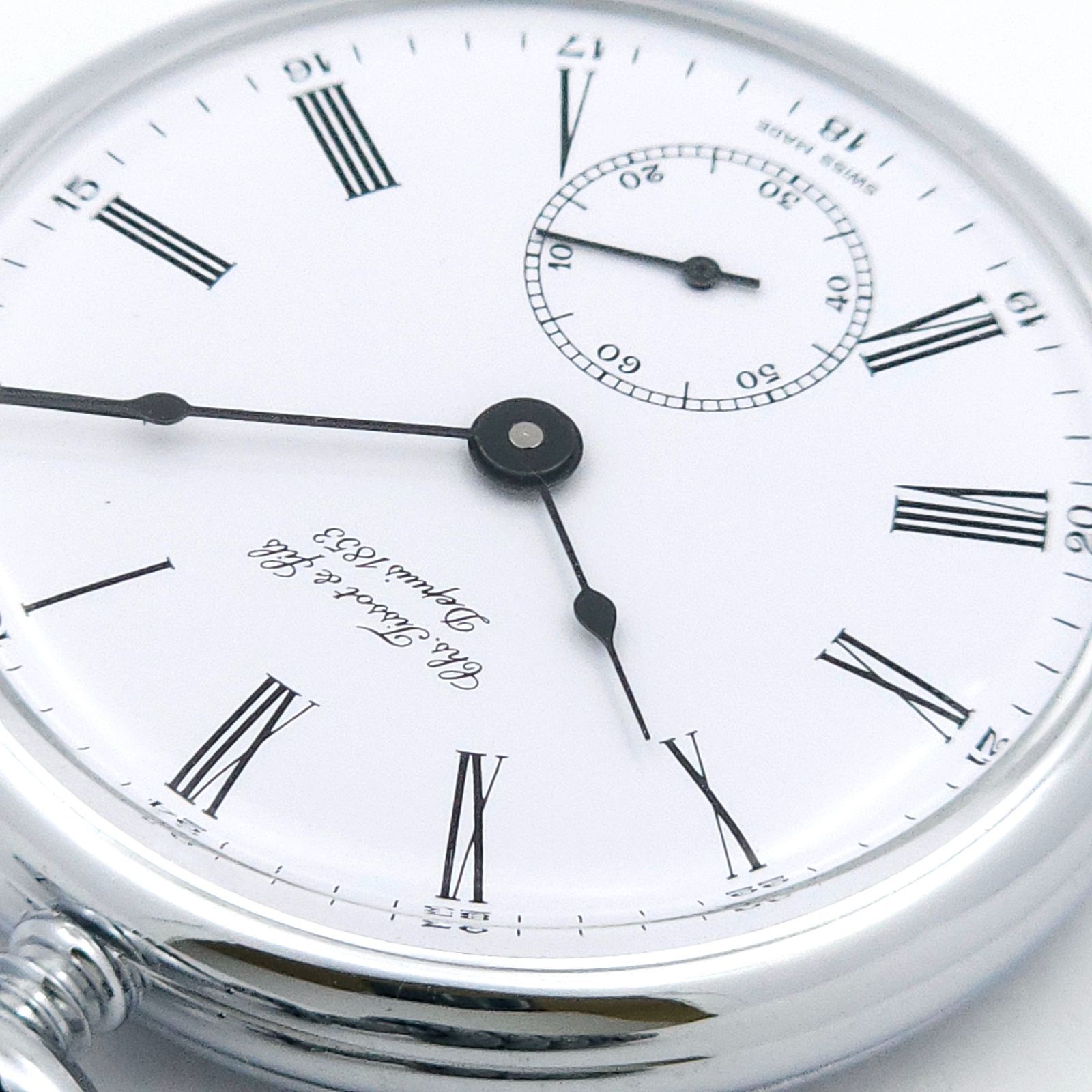 TISSOT ティソ 手巻 懐中時計 動作品 スモセコ - メルカリ