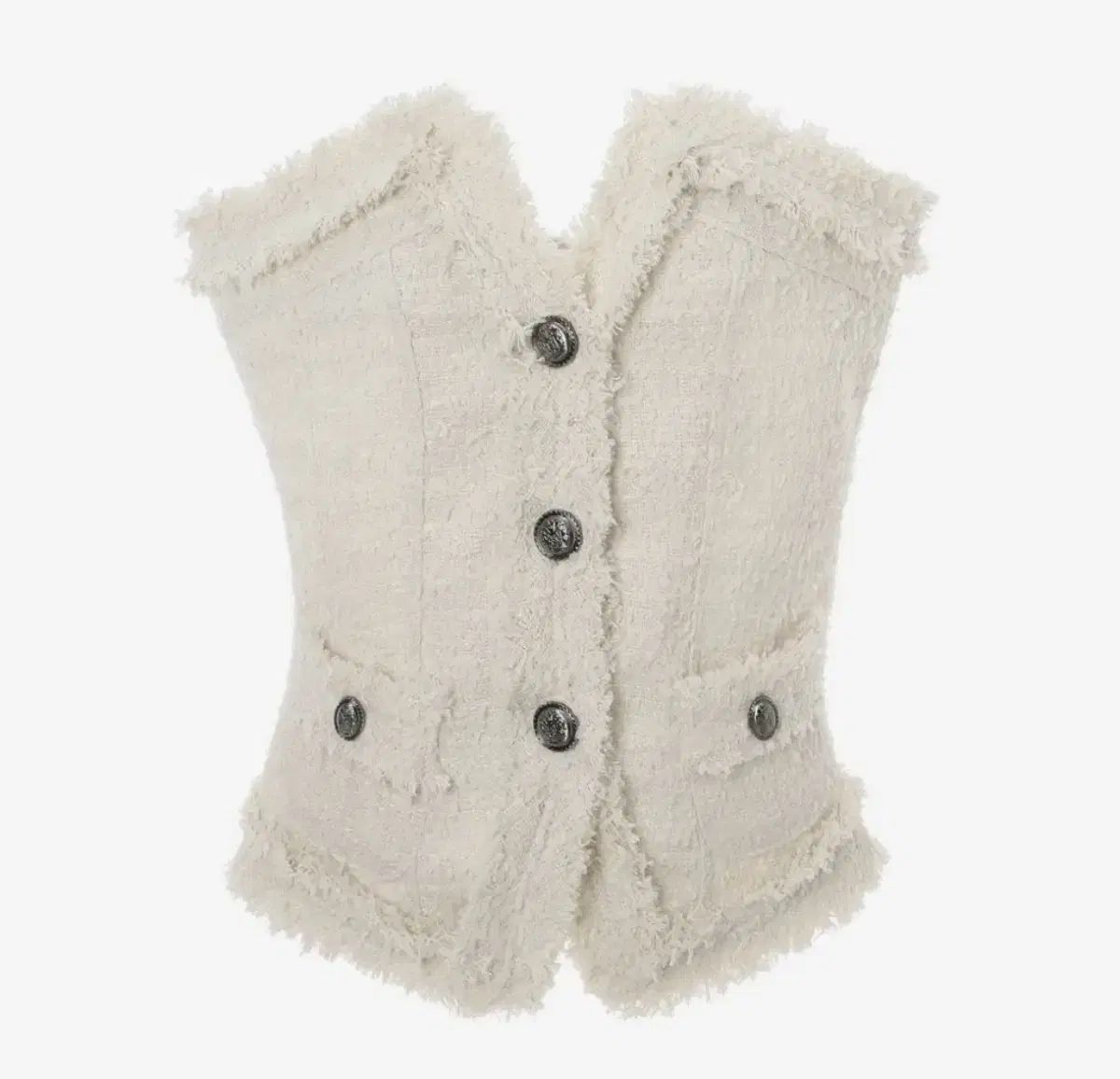 KhakiPoint カーキポイント アンティーク クロップ　ツイードジャケット KhakiPoint カーキポイント アンティーク クロップ ツイード