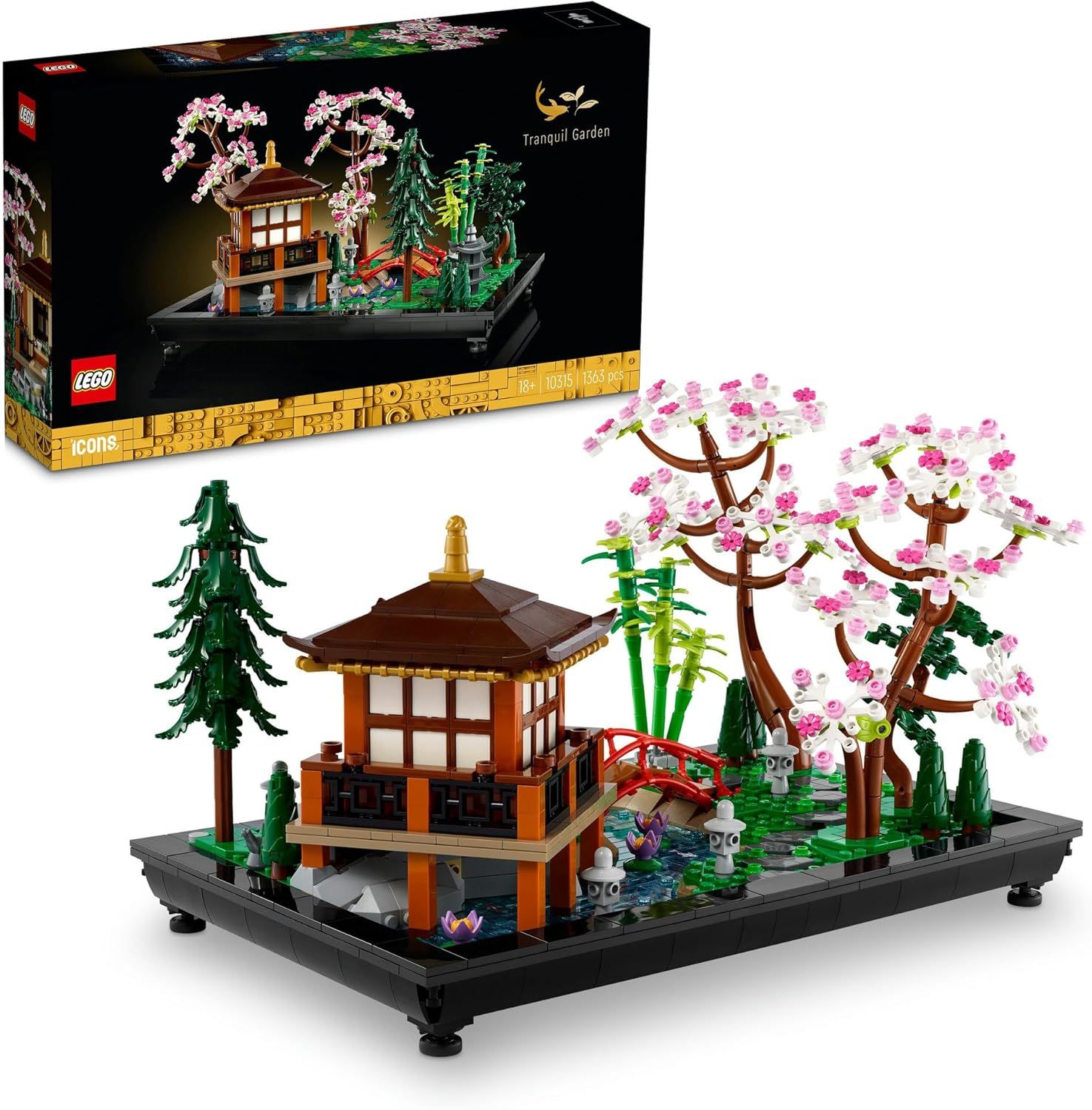 レゴ(LEGO) アイコン 禅ガーデン おもちゃ 玩具 誕生日 プレゼント ブロック 母の日 父の日 男性 女性 インテリア オシャレ 絵画 アート 10315