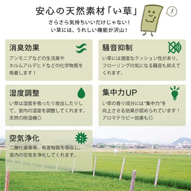 全国送料無料! の選べる軽量置き畳 綾川 同色6枚セット 82×82×2.5 レッド 代引不可