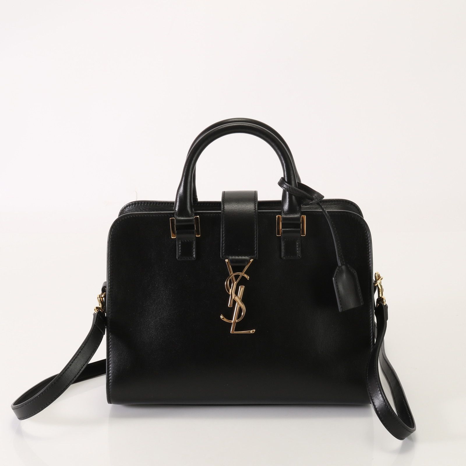 新品同様 サンローラン パリ YSL ベイビー カバス 568853 レザー 2WAY