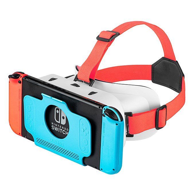 ニンテンドースイッチ VRグラス バーチャル リアリティー グラス ゲーム VRヘッドセット 3D VR メガネ