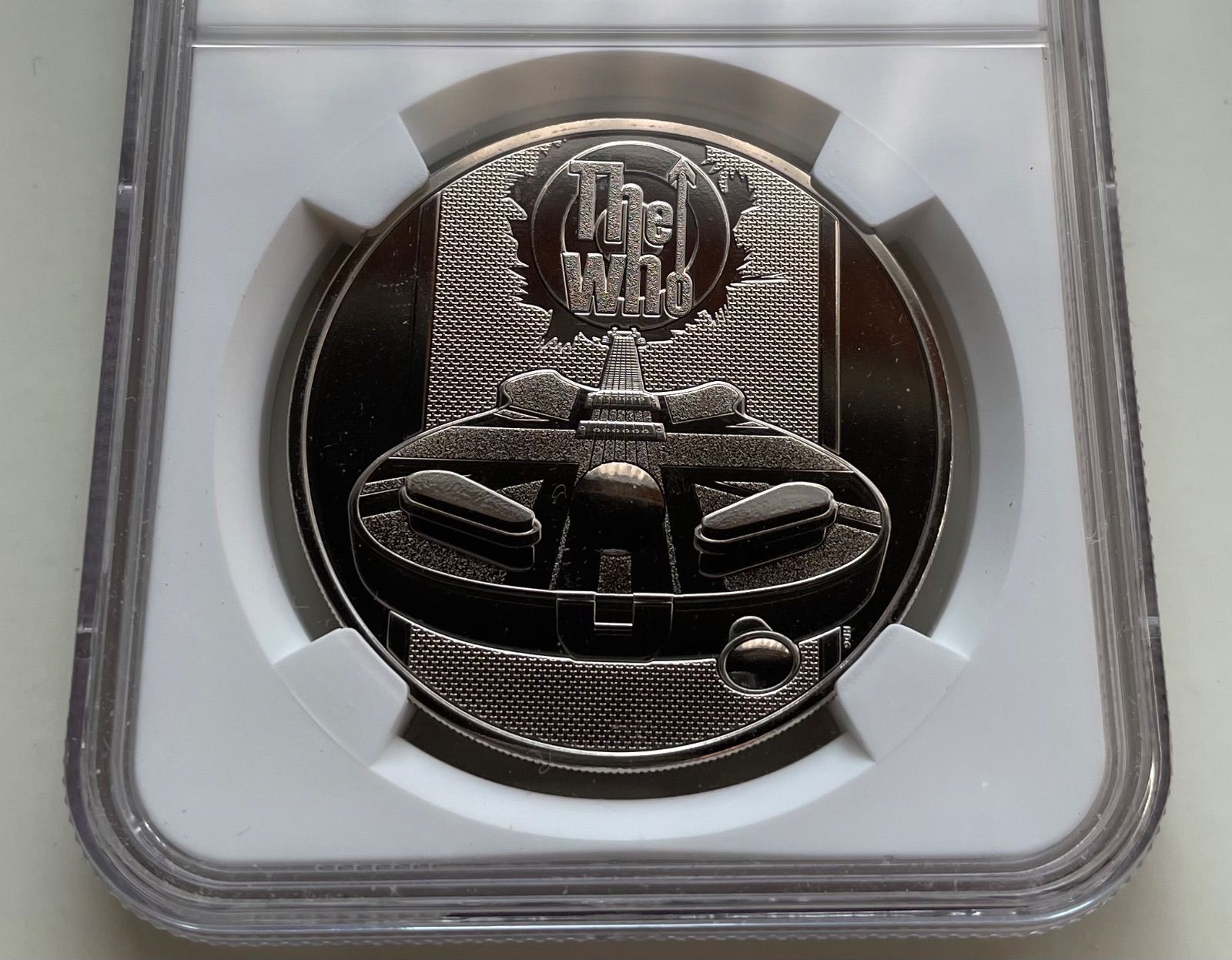 ☆NGC準最高鑑定☆ 2021年 G.Britain £5 The Who Early Releases NGC