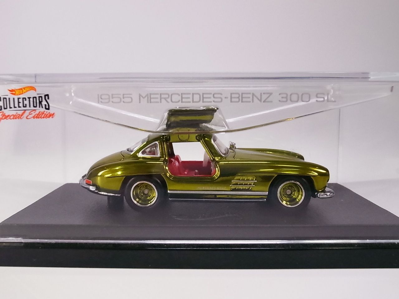 ホットウイール RLC メルセデス ベンツ 300 SL オリーブ 1/64 Hot Wheels RLC Exclusive '55 Mercedes-Benz 300SL Olive