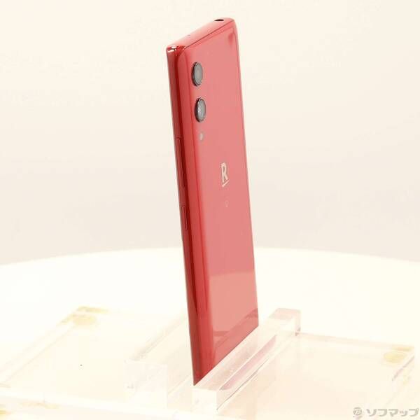中古品〕 Rakuten Hand 64GB クリムゾンレッド P710 楽天 SIMフリー