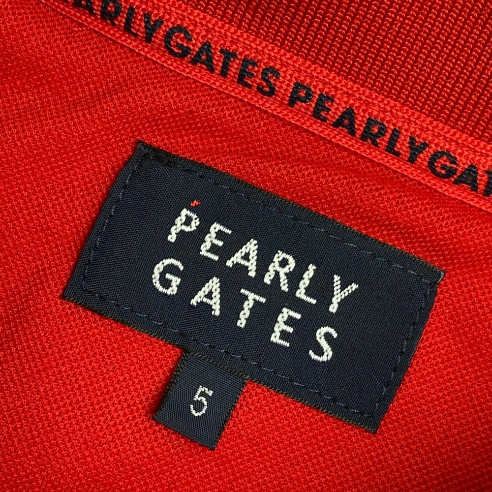 サイズ：5 PEARLY GATES パーリーゲイツ 2023年モデル 半袖ポロシャツ
