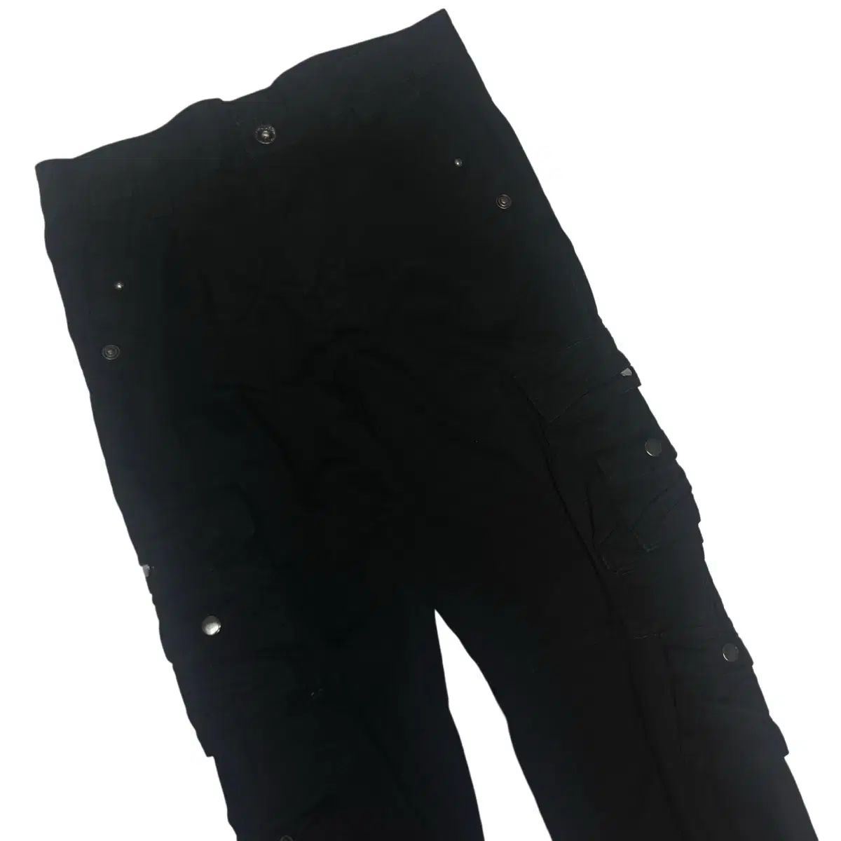 JPN Vintage ブラックマルチカーゴパンツ 34