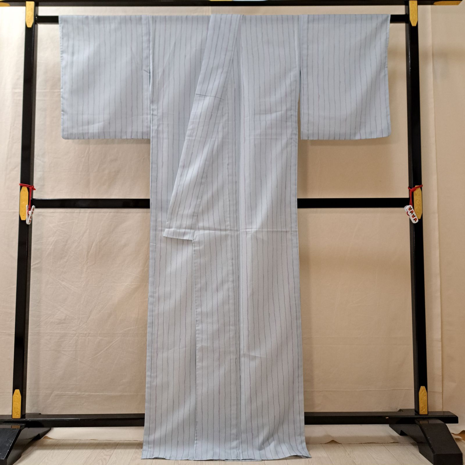 新古品【洗える夏着物】絽◆縞模様◆小紋 楽天市場】＼発送は、8 / 8 (金)以降です。／ 洗える着物 夏着物