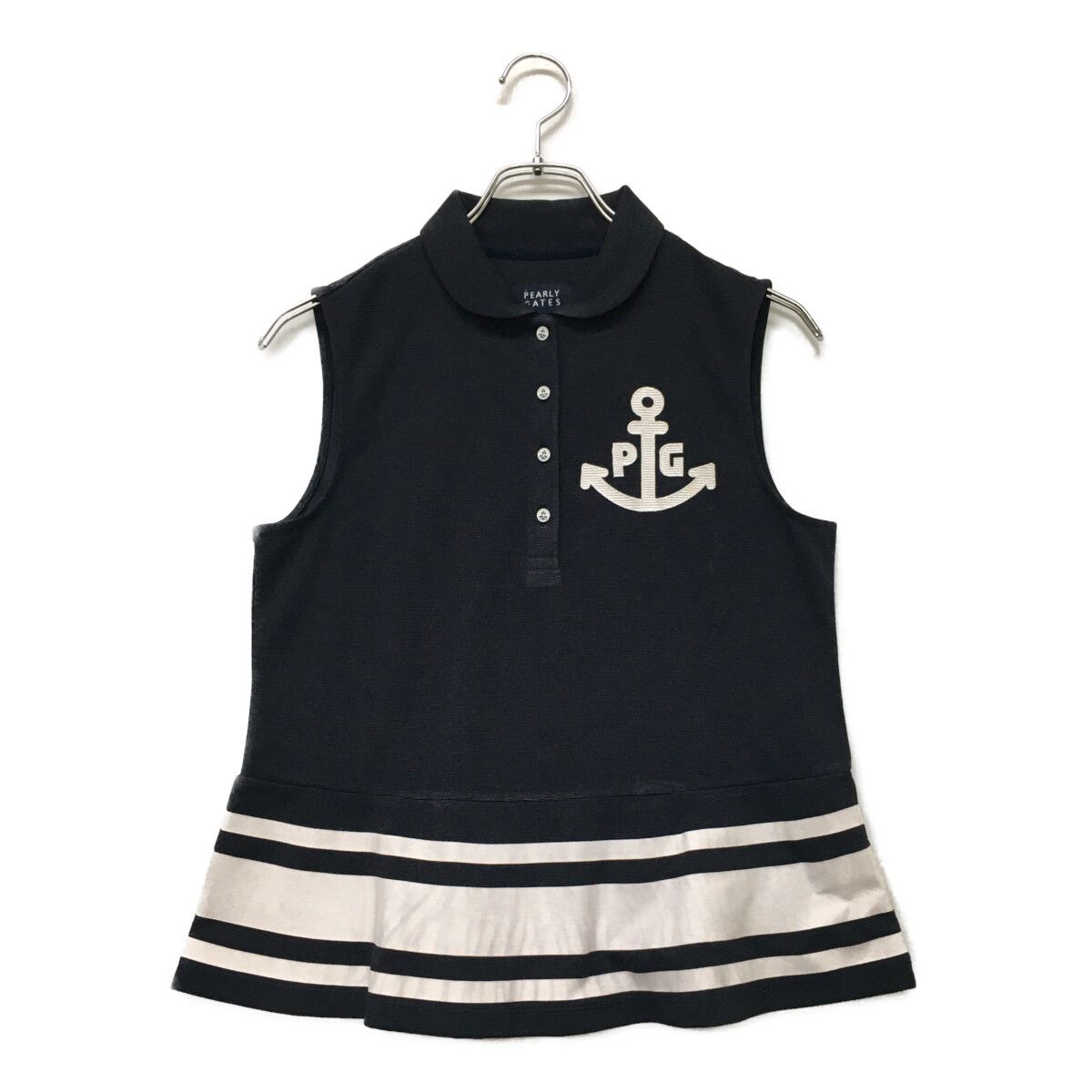 PEARLY GATES ネイビー ポロシャツドレス PEARLY GATES ネイビー ポロシャツドレス