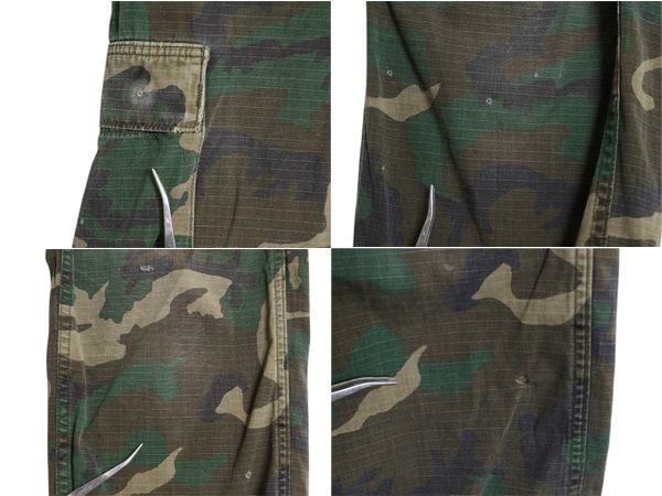 米軍本物LC-2リーフ迷彩パンツM/Rサイズ1980年官給品 米軍本物LC-2リーフ迷彩パンツM/Rサイズ1980年官給品 （手軽に