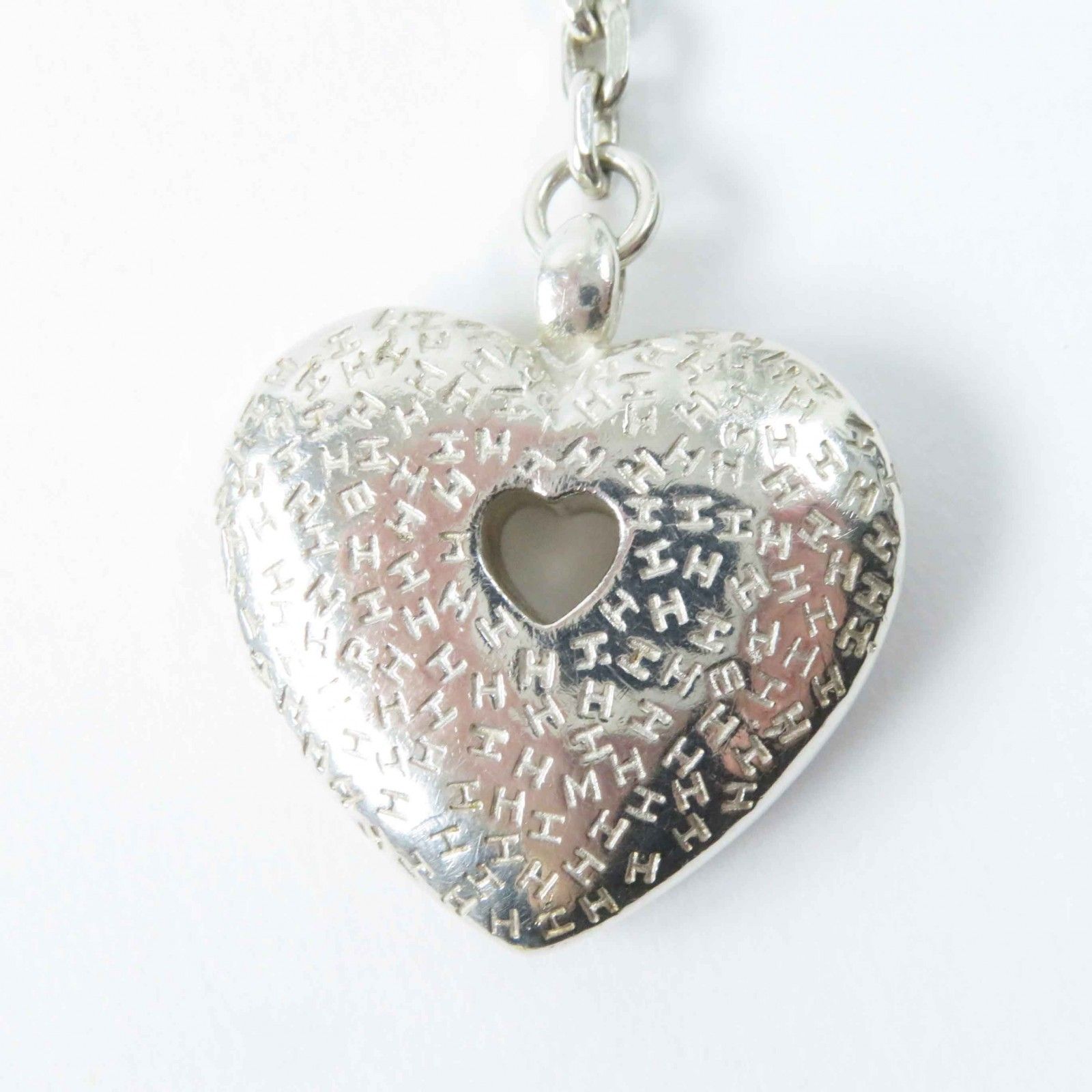 HERMES エルメス キーリング/バッグチャームシルバー/H TOO SPEED KEY