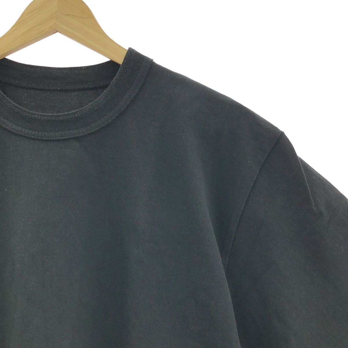 sacai サカイ 2025SS コットン 刺しゅう ロゴ Tシャツ 2 ブラック メンズ