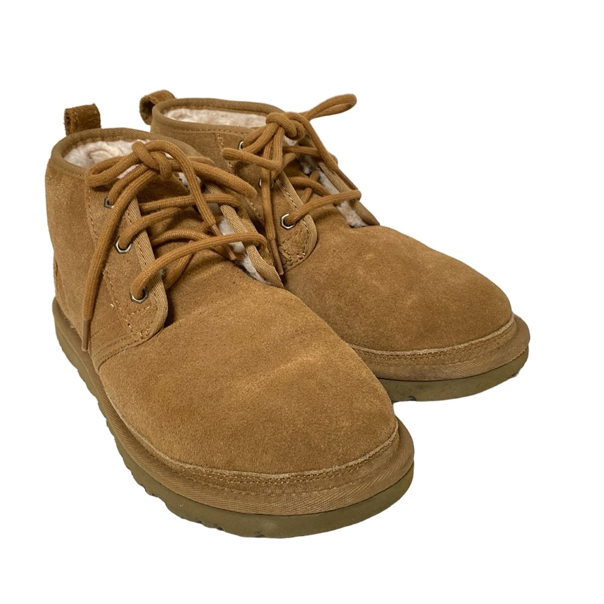 UGG アグ ショートブーツ 26 メンズ ニューメル 3236 ライトブラウン ムートン