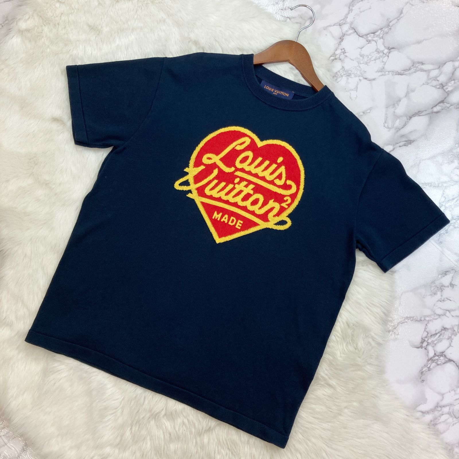 LOUIS VUITTON × NIGO ハートロゴ 半袖 Tシャツ 正規品