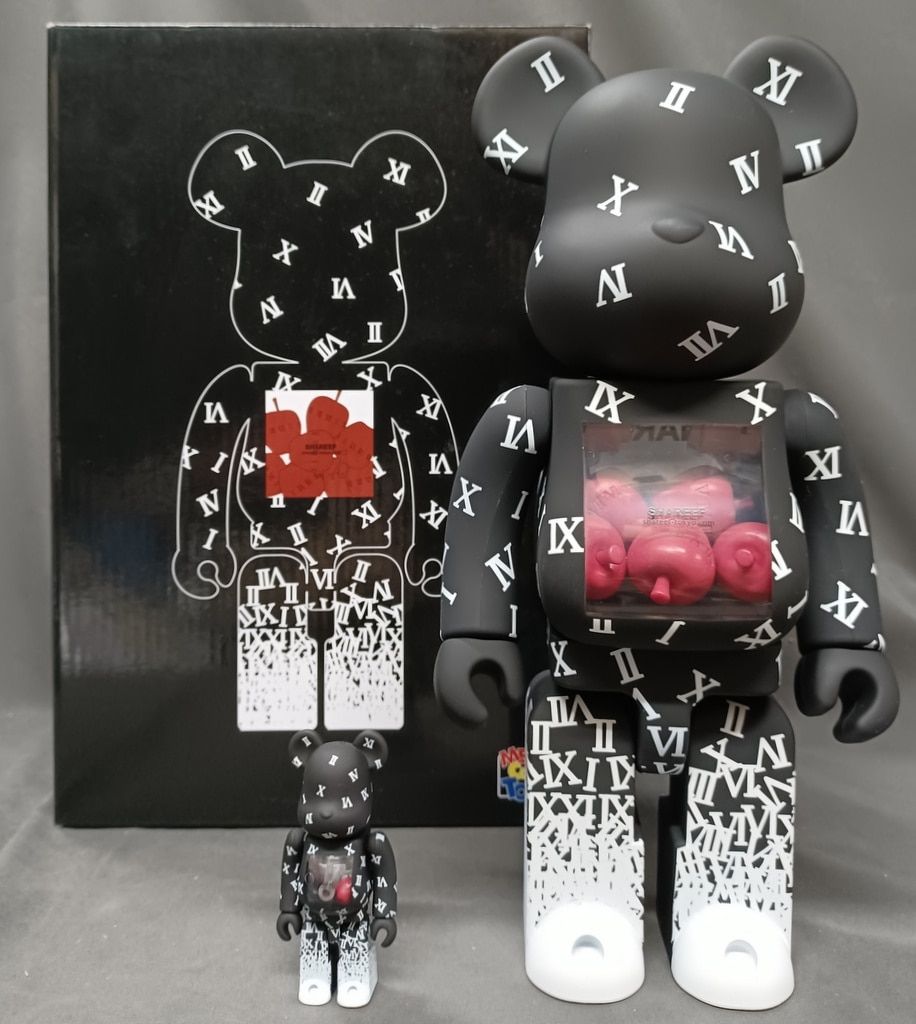 MEDICOM TOY BE@RBRICK BE@RBRICK SHAREEF 100%u0026400%