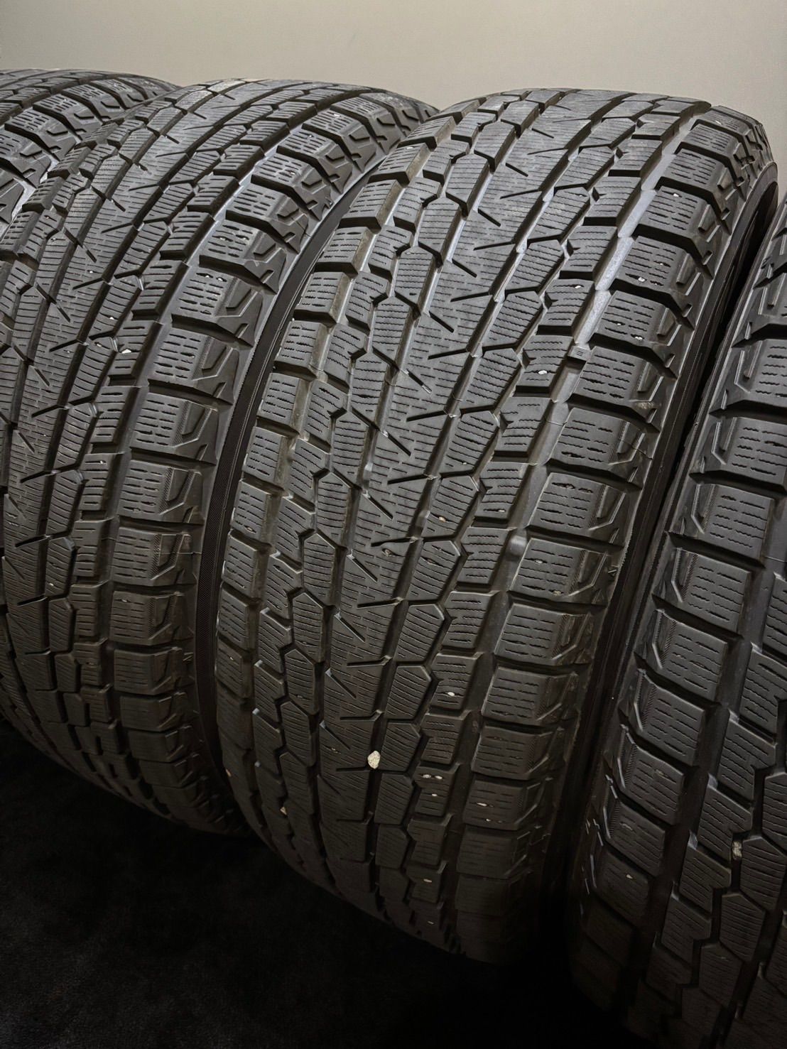 265 60R18 YOKOHAMA ice GUARD G075 20年製 スタッドレス 4本 ヨコハマ アイスガード ゲレンデ チェロキー ハイラックス 南10-J801