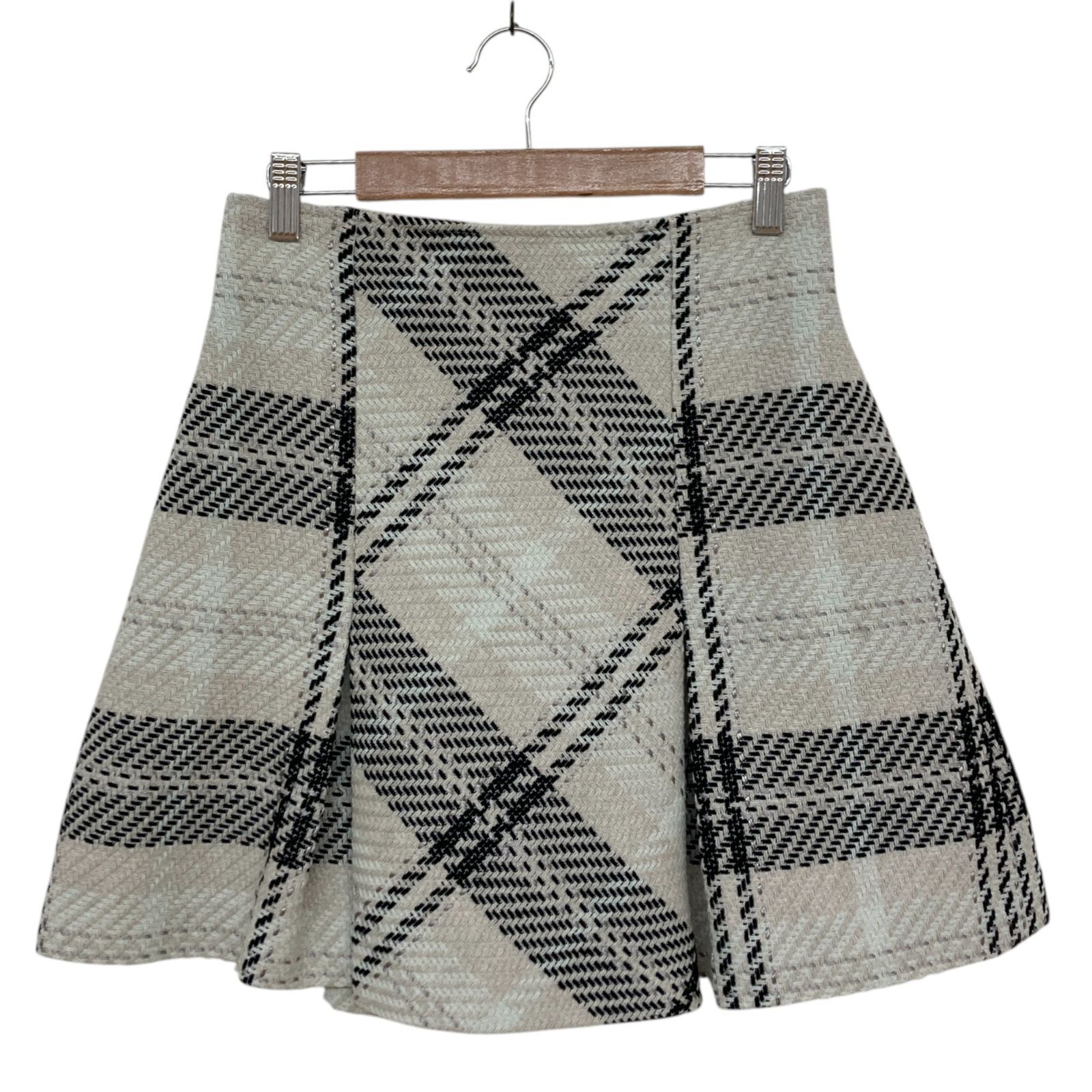 SNIDEL スナイデル アイボリー ミニ フ スカート M