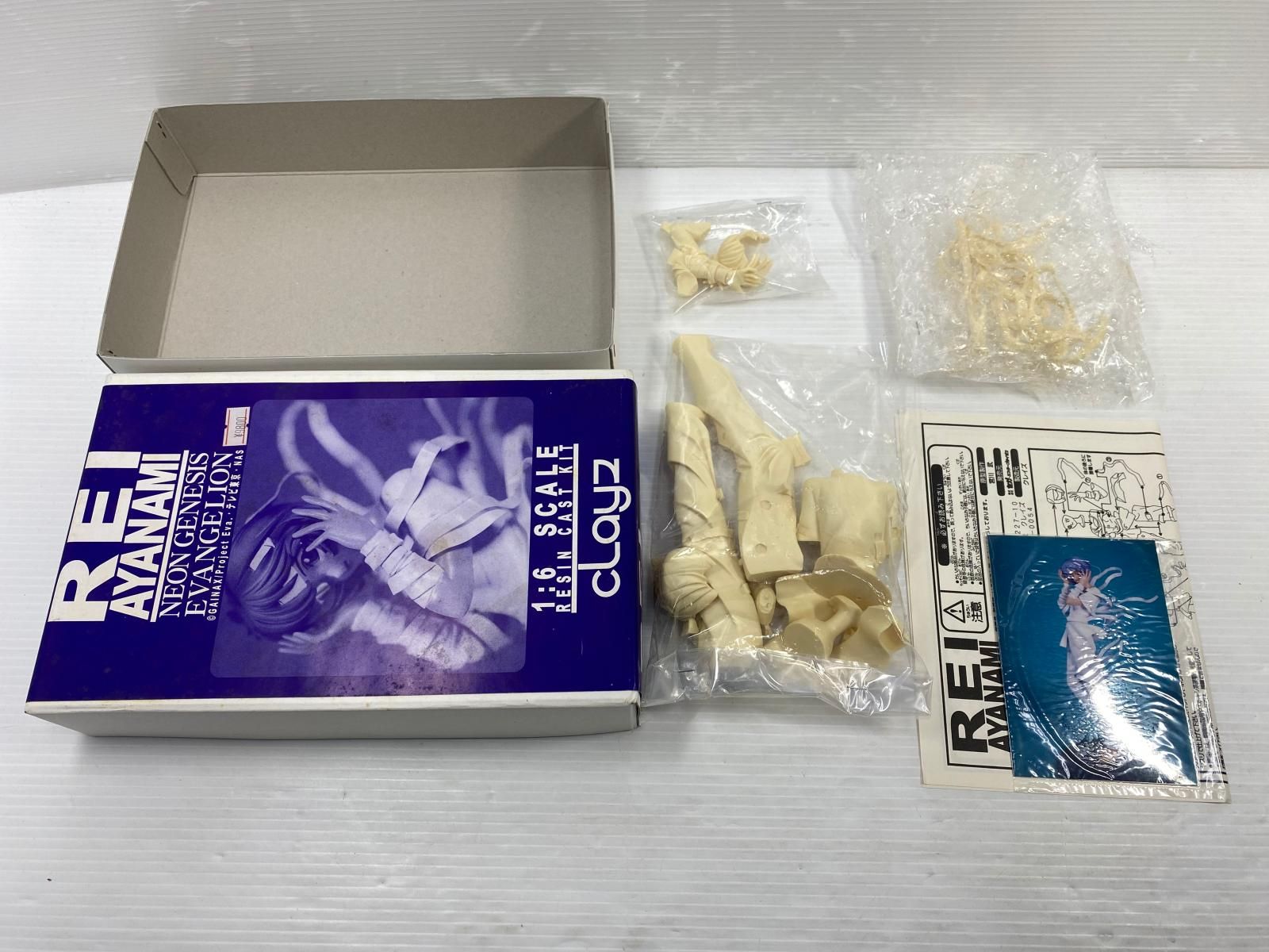 レイ まとめ売り 当時物】clayz 新世紀エヴァンゲリオン 綾波レイ 包帯 ガレージキット