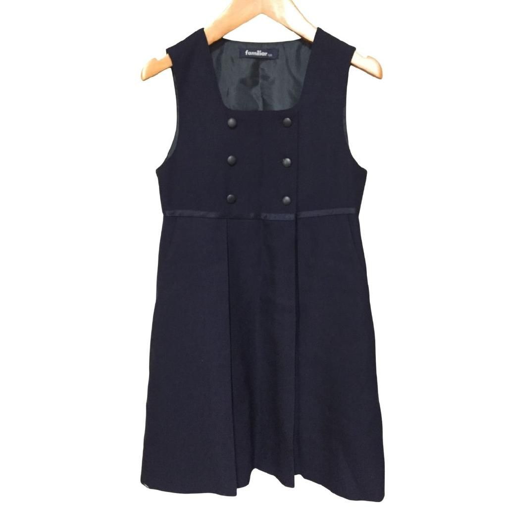 フォーマル 120cm ファミリア ボレロ ワンピース セットアップ ジャケット 送料込み 478073