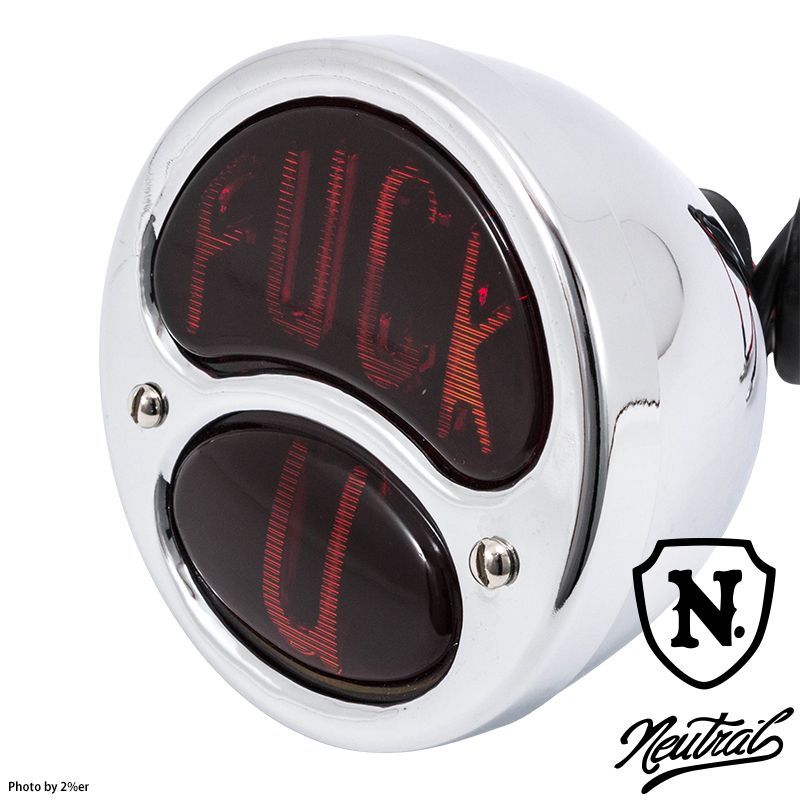 DUOテールランプ FUCK U STOPテールランプ 12V 電球 リプロ