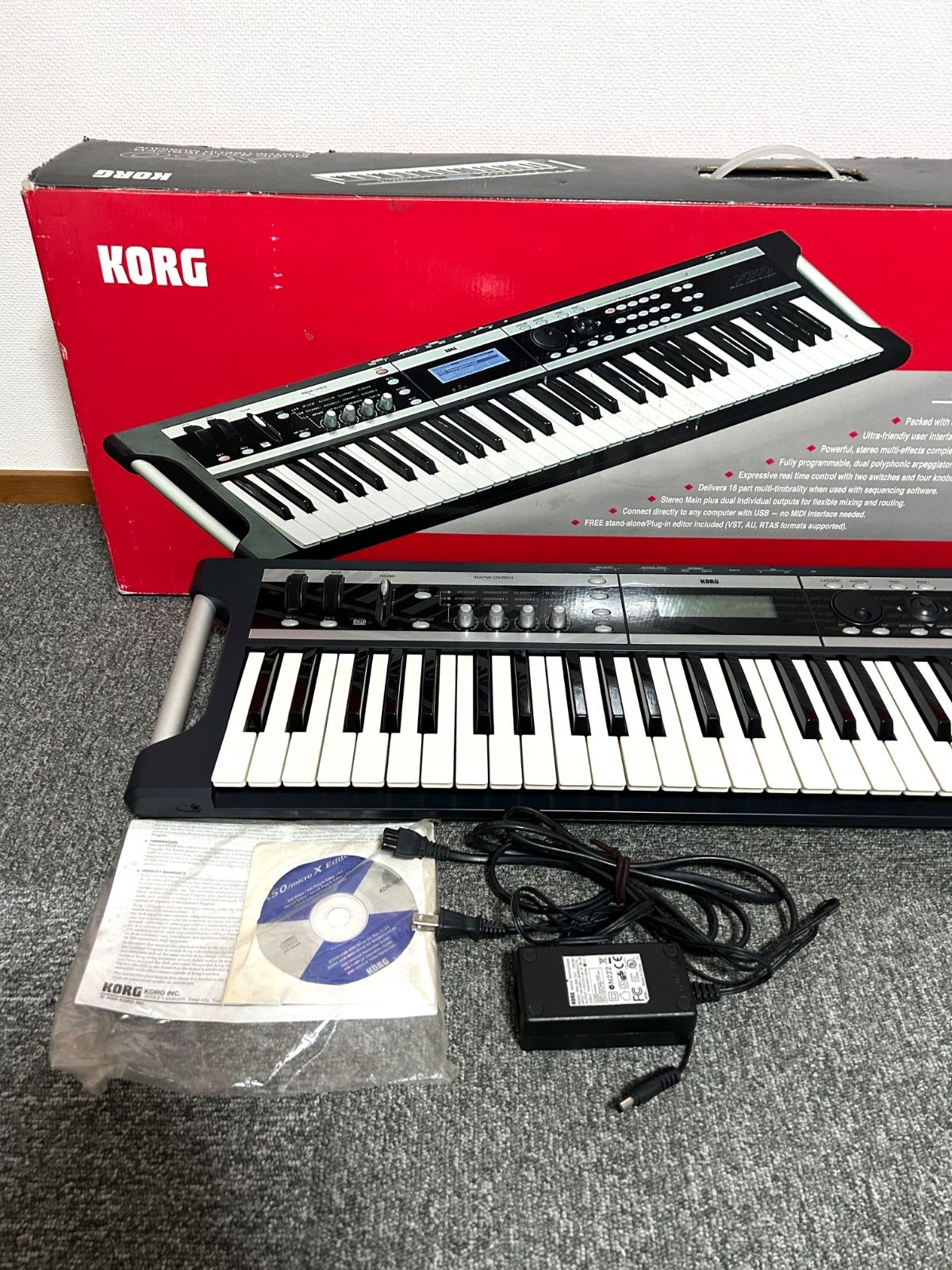 【美品】KORG シンセサイザー X50 61鍵盤 Amazon | ニュアンスで差をつける。KORG X50 61鍵シンセサイザー
