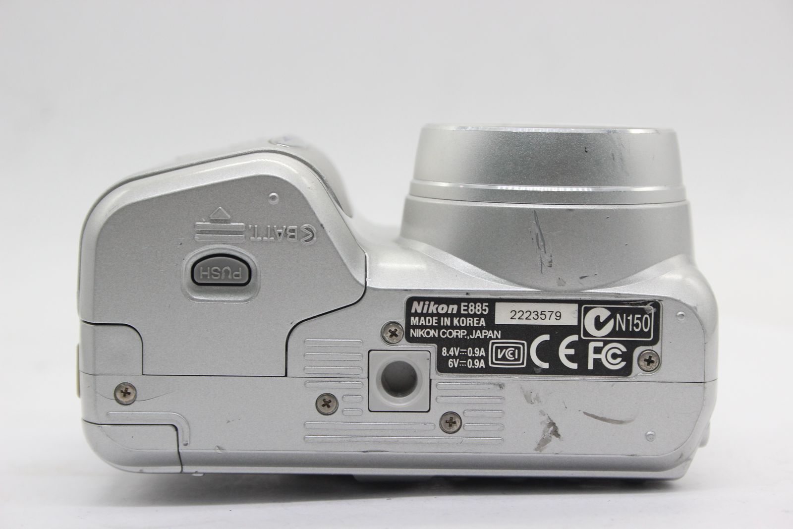【返品保証】 ニコン Nikon Coolpix E885 バッテリー付き コンパクトデジタルカメラ s3719