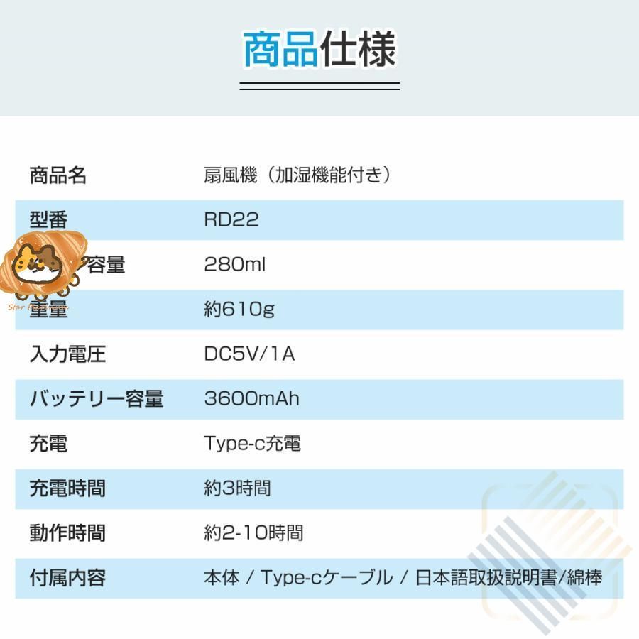 冷風扇風機 液晶表示画面