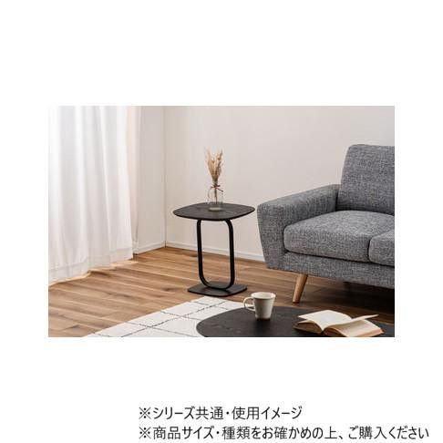 セール 東谷 サイドテーブル ブラック TEC-84BK 東谷(あずまや) サイド