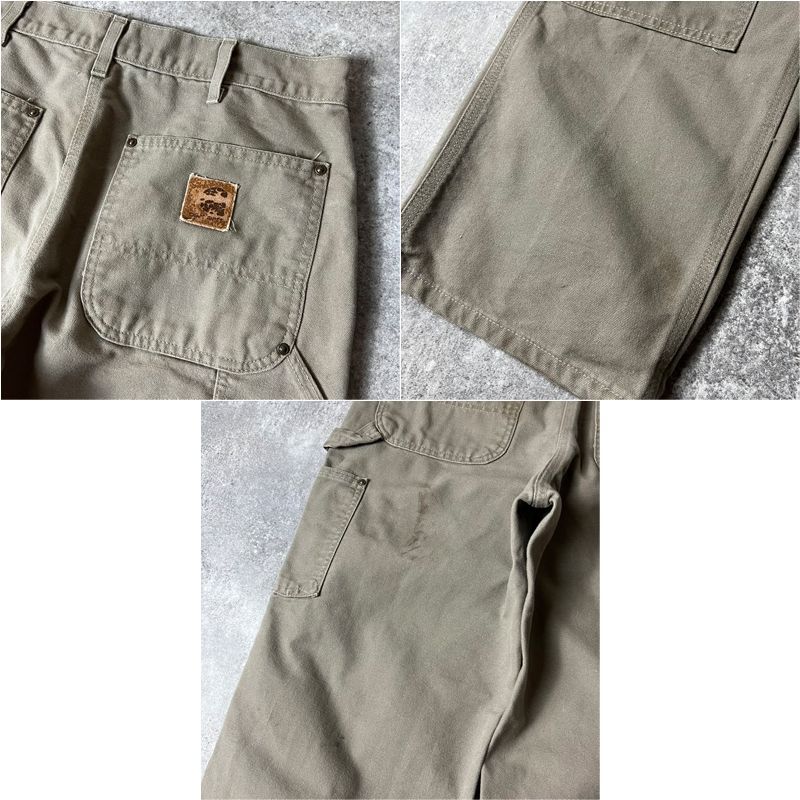 90s USA製 Carhartt ダブルニー ダック ペインター パンツ 32 30 / 90