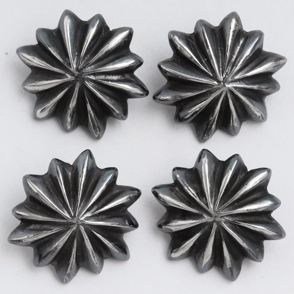 4個セット TARO WASHIM コンチョ07 シルバー - メルカリ