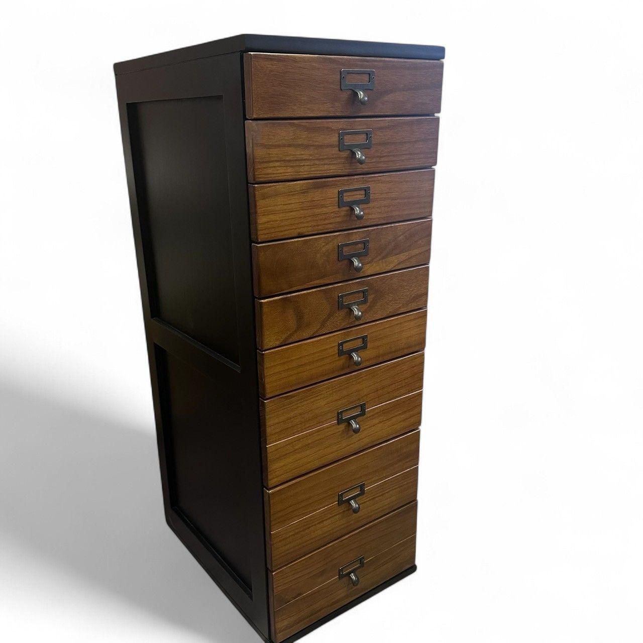 天然桐の多段チェスト 9段