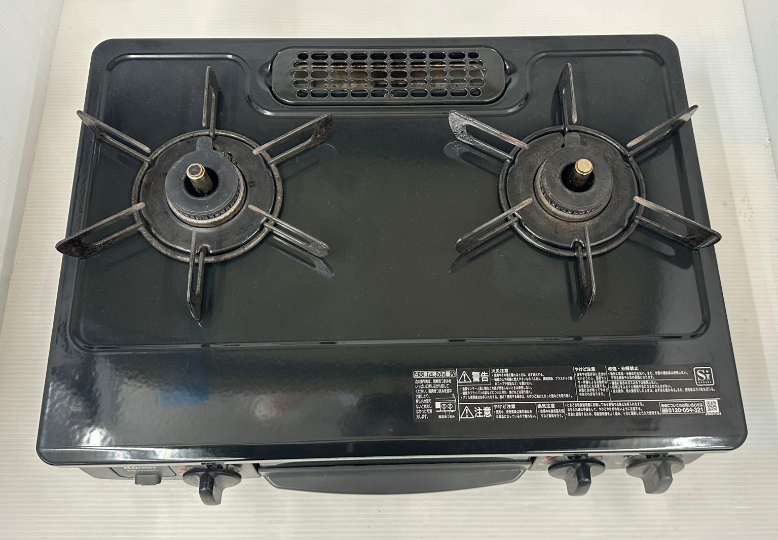 店頭引取 Rinnai リンナイ ガスコンロ KG34NBKL 2020年製 LPガス用 鹿児島県指宿市 2509301 WWW_KANDAIZUMI_COM