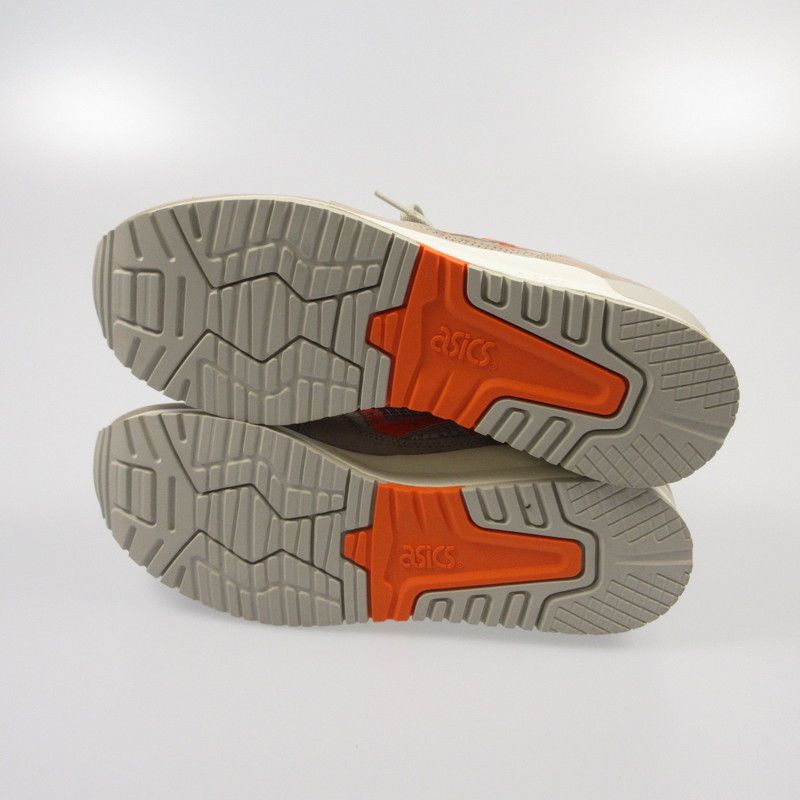 【姫路東店】 中古 asics | アシックス ×KITH スニーカー GEL-LYTE 3 07 REMASTERED 'Super Orange' 1201A810-250 グレー 【126】 姫路東店】 中古 asics | アシックス ×KITH スニーカー GEL-LYTE 3 07