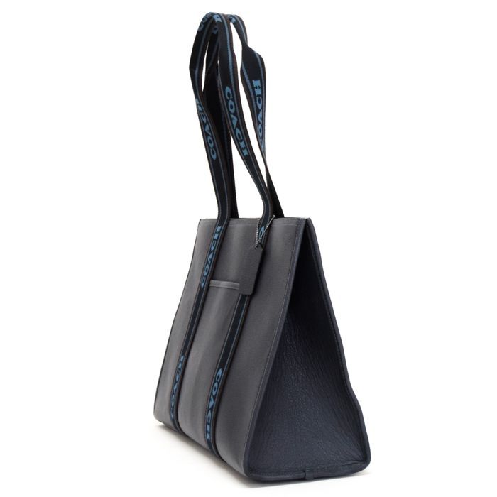COACH ブラック CU996 SVA47 ラージ スミス トート トートバッグ COACH