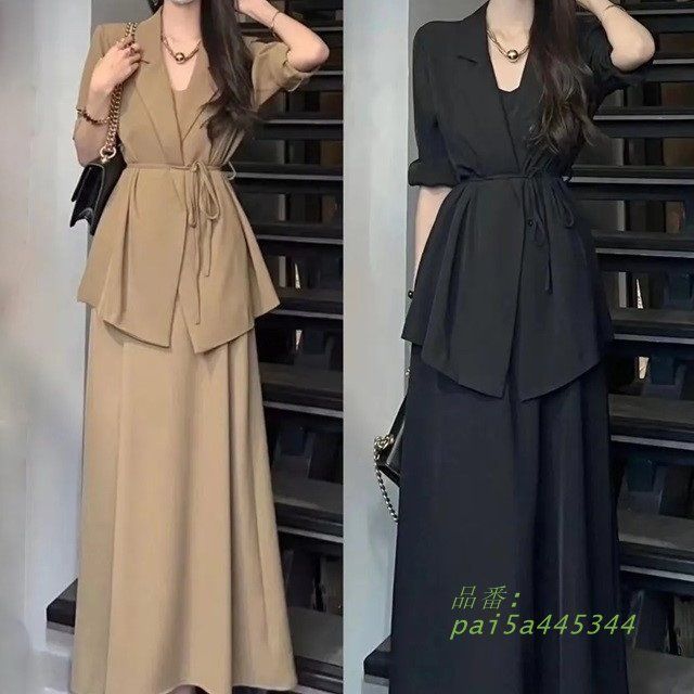 ワンピース セットアップ スーツ セットアップ レディース カジュアル 4L ワンピーススーツ レディース 大きいサイズ セットアップ 5L おしゃれ 3L pai5a445344