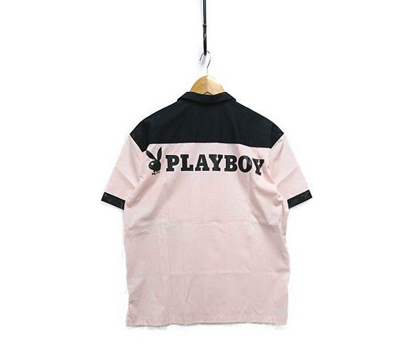 PLAYBOY プレイボーイ × THUMPERS BROOKLYN NYC USA ボーリング 半袖