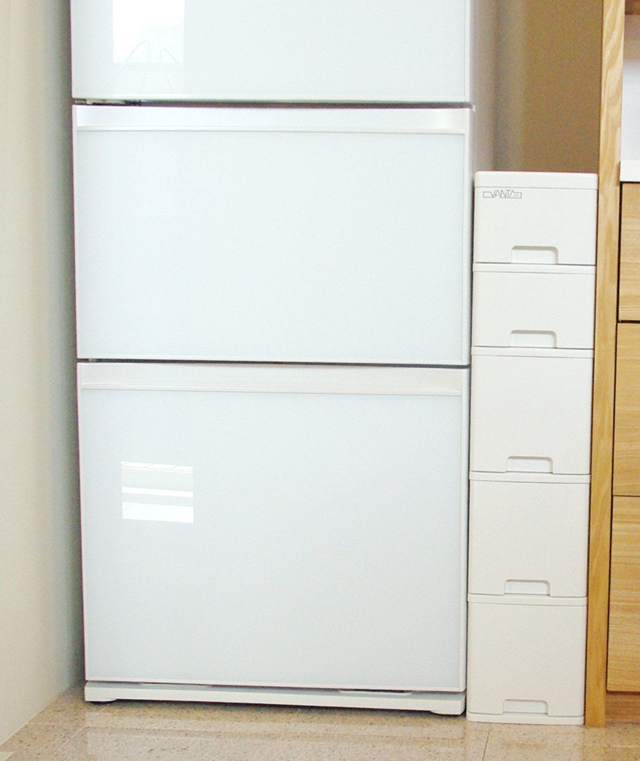 バンテスリム5段 隙間収納ボックス