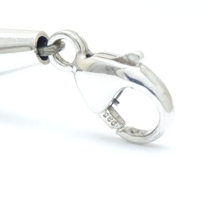 ジョージジェンセン Georg Jensen ハート ヘマタイト ネックレス 247A