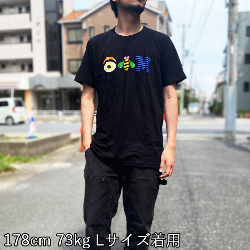 IBM Tシャツ 半袖 アイビーエム Eye-Bee-M グラフィックT 企業 