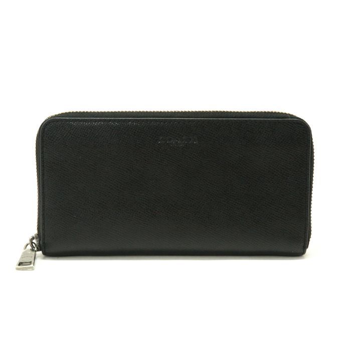 コーチ COACH アコーディオン ウォレット クロスグレイン レザー