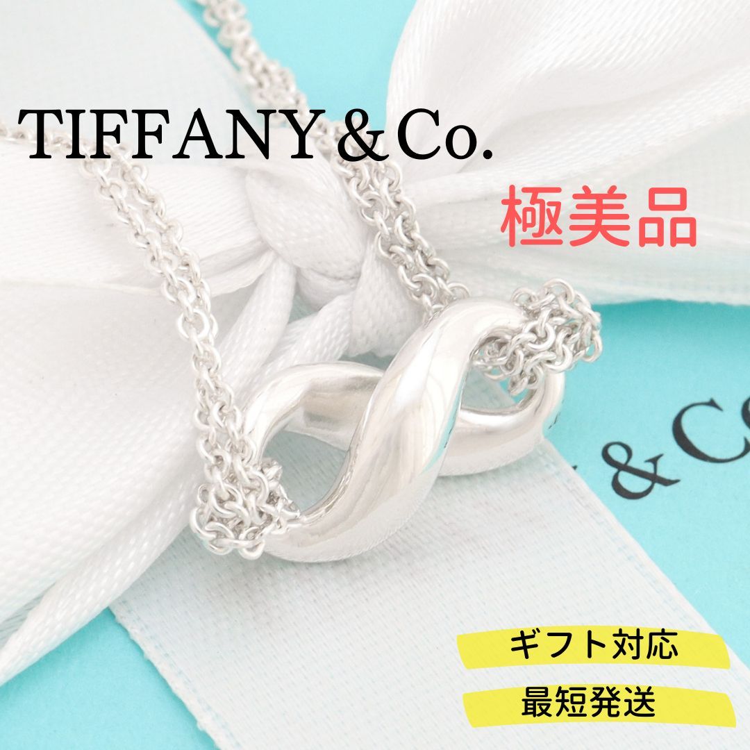 TiffanyCo ティファニー インフィニティ ダブルチェーン ネックレス ...