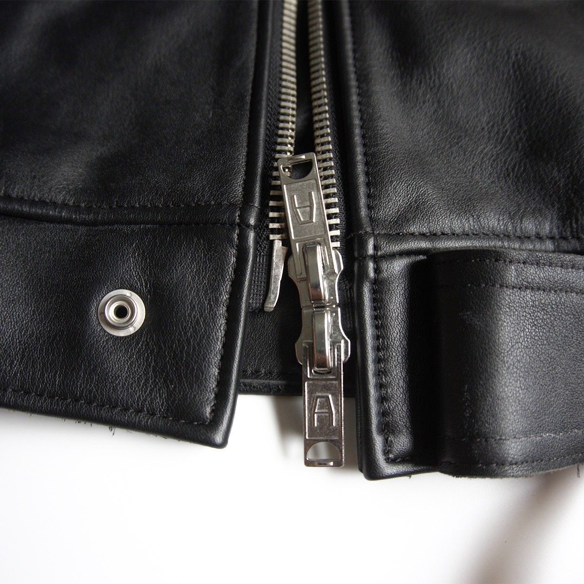 美品】666 triple six【ステアハイド シングルライダースジャケット