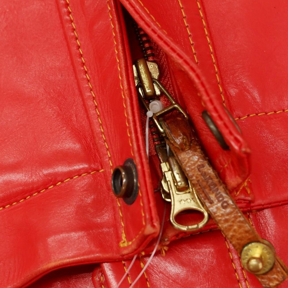 レザーブルゾン