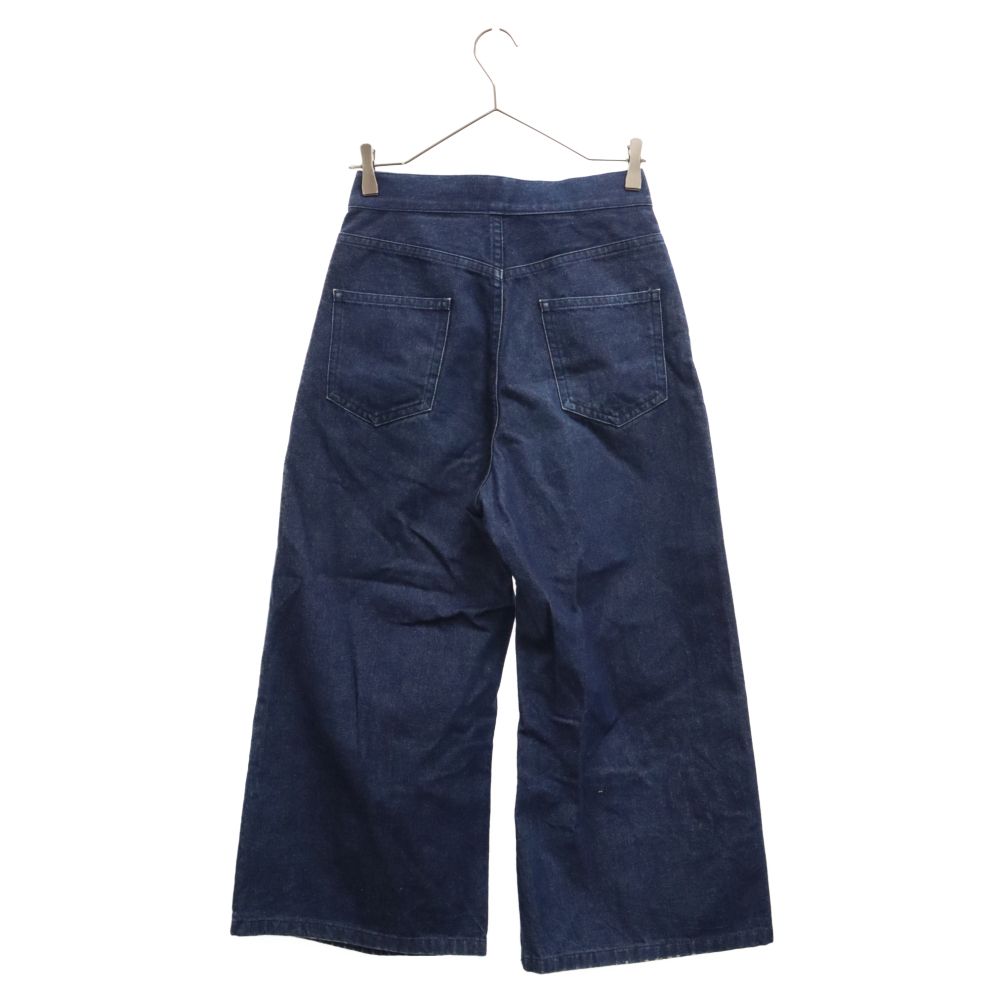 JOHN LAWRENCE SULLIVAN (ジョンローレンスサリバン) RIGID DENIM WIDE PANTS コットン ワイド デニムパンツ  インディゴ JLSW-15 - メルカリ