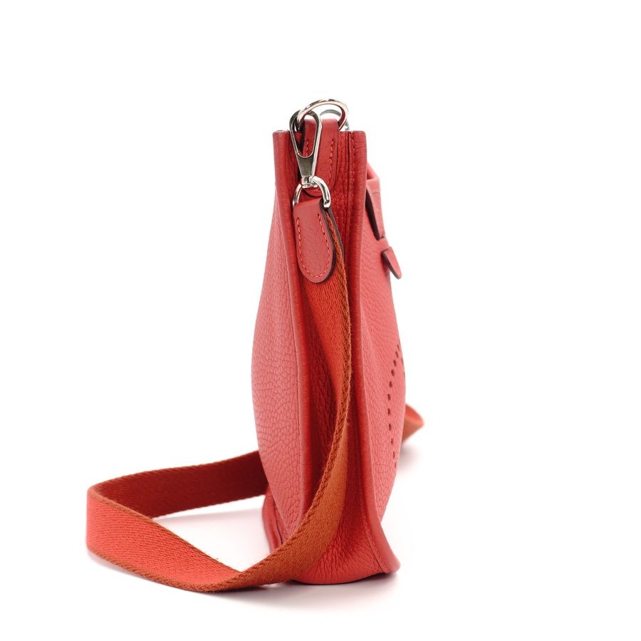 エルメス HERMES エブリンTPM ショルダーバッグ レッド系 T刻印 エルメス HERMES エブリンTPM ショルダーバッグ レザー レッド系