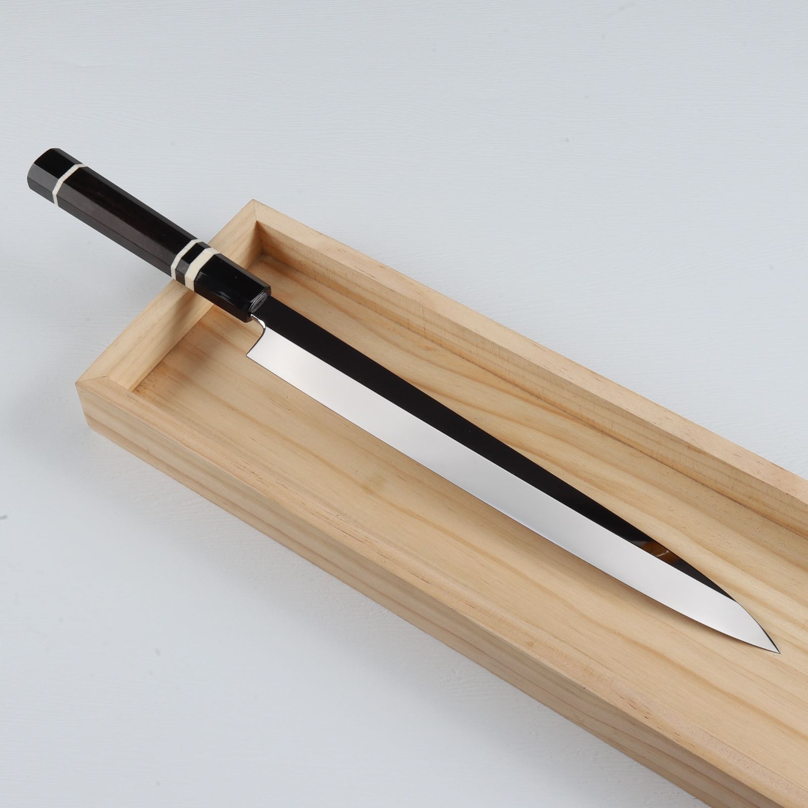 柳刃包丁 刺身包丁 尺（刃渡り300mm） ウルトラ鏡面仕上げ（完全手研ぎ