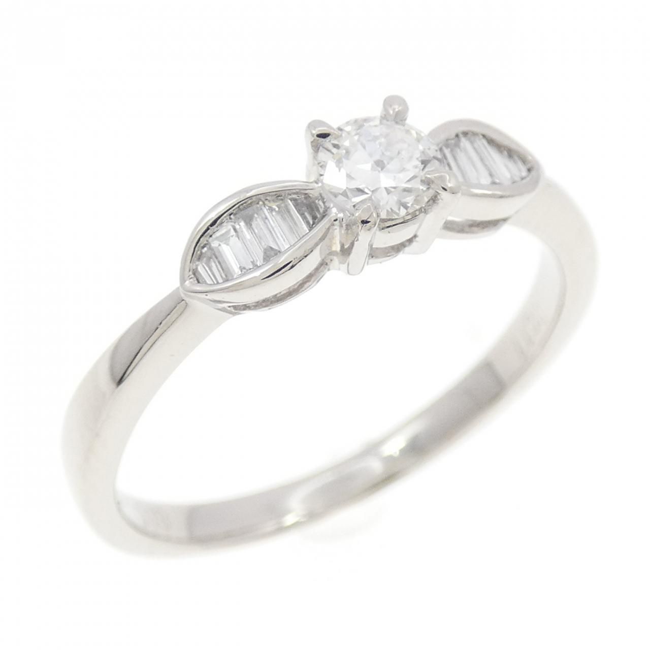 PT900 ダイヤモンド リング 0.18CT Pt900ダイヤモンドエンゲージリング