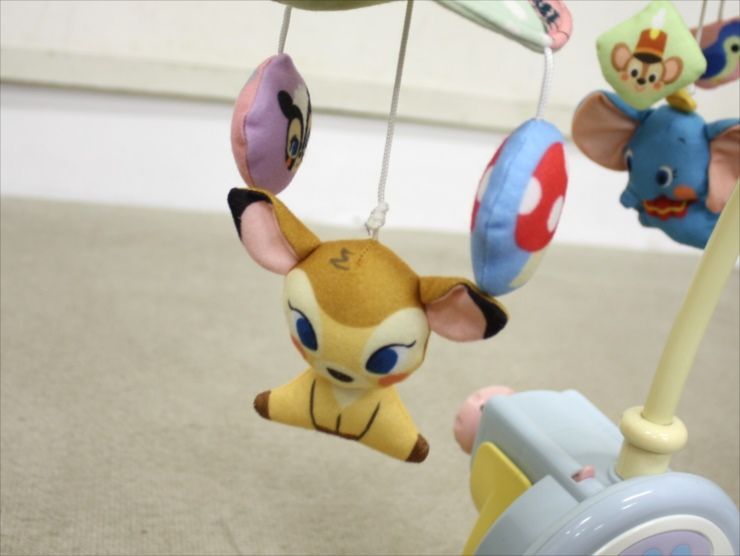 ディズニーキャラクターズ やわらかガラガラメリー デラックス