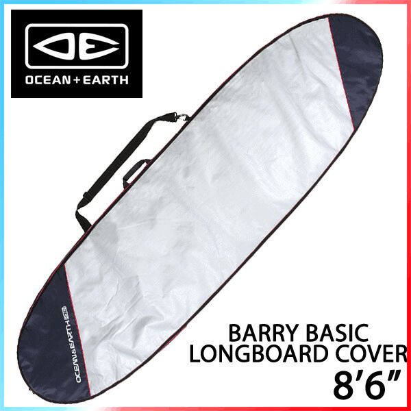 【人気，品質保証】 OCEAN＆EARTH BARRY BASIC LONGBOARD COVER 8'6 / オーシャンアンドアース バリー ベーシック ロングボードカバー ボードケース ハードケース サーフィン その他