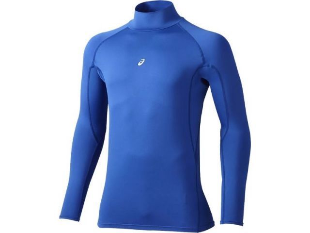 asics アシックス WARM BODY LAYRE-FX-LS ロイヤル S BAB400 43 | スポーツ 運動 衣類 衣料品 服 ウエア ウェア 野球 ベースボール トップス インナー 肌着 長袖 ロングスリーブ アンダーシャツ 裏起毛 ス